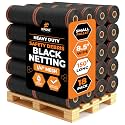 Xpose Safety Construction Safety Netting – 8.5' x 150', 1/4" Mesh Scaffold