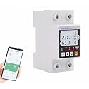 XPR3SS Taxnele 3 Phase 100Amp Automatic Voltage And Current Protection Relay Voltmeter Adjustable Over Under Voltage Current Protection Voltage &amp; Amp Meter Surge Protector Phase Unbalance Protection