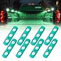 Xprite Green 8 PCS Truck Pickup Bed
