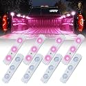 Xprite Pink 8 PCS Truck Pickup Bed