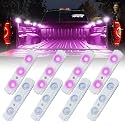 Xprite Purple 8 PCS Truck Pickup Bed