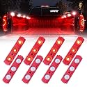 Xprite Red 8 PCS Truck Pickup Bed