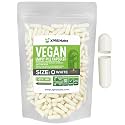 XPRS Nutra Size 0 Empty Capsules - 100 Count Empty Vegan Capsules - Vegetarian Pills - DIY Vegetable Capsule Filling - Veggie Pill Caps for Do-It-Yourself Supplements (White)