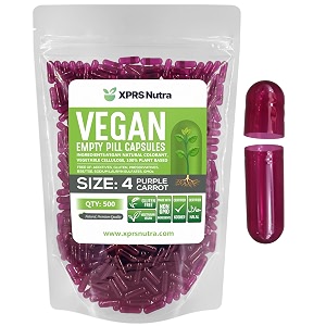 XPRS Nutra Size 4 Empty Capsules -