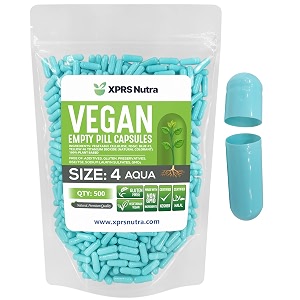 XPRS Nutra Size 4 Empty Capsules -