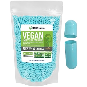 XPRS Nutra Size 4 Empty Capsules -