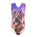Xpyiqun Bathing Suits for Girls 3-14 Kids Summer One Piece Swimwear Beach Sport Sleeveless Swimsuits Athletic