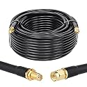 XRDS 75 FT SMA Extension Cable with SMA Male to Female Connector, 50 Ohm Low Loss Coax Coaxial Cable