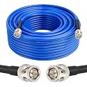 XRDS -RF 100FT SDI Cable, 3G/6G-SDI Cable BNC Digital Video Cables 75 Ohm RG59 BNC Male Cables for 3G/6G HD SDI Monitor Video Recorder Converter Splitter Security Camera