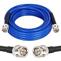XRDS -RF 12G SDI Cable 20FT, SDI Video Cables 3G/6G/12G 75ohm BNC Male Cable Supports HD-SDI/3G/6G-SDI/4K/8K for Video Security Camera Converter