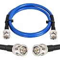 XRDS -RF 12G SDI Cable 3FT, SDI Video Cables 3G/6G/12G 75ohm BNC Male Cable Supports HD-SDI/3G/6G-SDI/4K/8K for Video Security Camera Converter