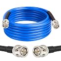 XRDS -RF 15FT SDI Cable, 3G/6G-SDI Cable BNC Digital Video Cables 75 Ohm RG59 BNC Male Cables for 3G/6G HD SDI Monitor Video Recorder Converter Splitter Security Camera