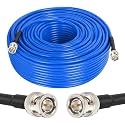 XRDS -RF 200FT SDI Cable, 3G/6G-SDI Cable BNC Digital Video Cables 75 Ohm RG59 BNC Male Cables for 3G/6G HD SDI Monitor Video Recorder Converter Splitter Security Camera