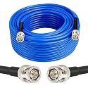 XRDS -RF 50FT SDI Cable, 3G/6G-SDI Cable BNC Digital Video Cables 75 Ohm RG59 BNC Male Cables for 3G/6G HD SDI Monitor Video Recorder Converter Splitter Security Camera