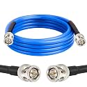 XRDS -RF 6FT SDI Cable, 3G/6G-SDI Cable BNC Digital Video Cables 75 Ohm RG59 BNC Male Cables for 3G/6G HD SDI Monitor Video Recorder Converter Splitter Security Camera