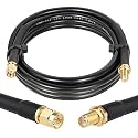 XRDS - RF SMA Cable 5FT, SMA Extension with Female Connector, 50 Ohm KMR240 Coax Coaxial Cable