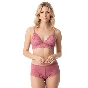 Xs and Os Womens Lace Bra Panty
