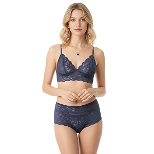 Xs and Os Womens Lace Bra Panty