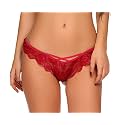 Xs and Os Women's Lace Thong Panty