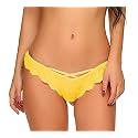 Xs and Os Women's Lace Thong Panty