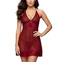 Xs and Os Women39s Sexy Halter Babydoll