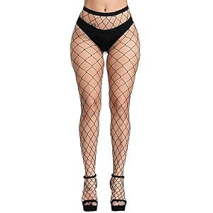 xs and os women39s sexy fishnet stockings high waist pantyhose