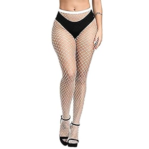 xs and os women39s sexy fishnet stockings high waist pantyhose