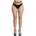 Xs and Os Women's Sexy Fishnet Stockings, High Waist Pantyhose