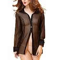 Xs and Os Women39s Sheer Mesh Shirt