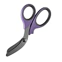 xShear® 7.5” Extreme Duty Trauma Shears - The perfect scissors for the Paramedic, EMT, Nurse or any Emergency Healthcare Provider (Purple/Black)