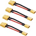 XT30 Male to XT60 Female Plug Connector,XT60-XT30 Extension Cable