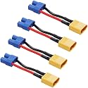 XT60 Male to EC3 Female Connector Adapter,XT60-EC5 Extension Cable