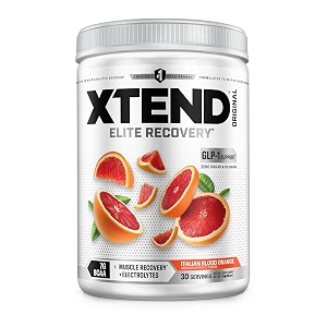 scivation xtend original bcaa powder italian blood orange - sugar free workout muscle recovery drink with 7g bcaa amino acid supplement with l glutamine amp electrolytes - 426 gms 30 servings