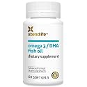 Xtendlife Omega‑3/DHA Fish Oil Supplement, 30 Day Supply