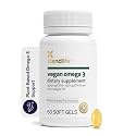 Xtendlife Vegan Omega‑3 DHA & EPA Supplement, 30 Day Supply