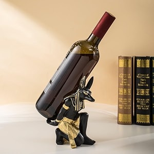 xstore xtore wine bottle wine storage rack style fashion creative wine rack anubis shape design