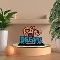 Xtore Decorative MDF Wooden Table Decor for Living Room | Bedroom | Office | Kitchen | Home Decor - (XT107)
