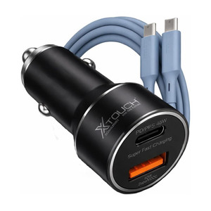 xtouch 125 w qualcomm 30 turbo car charger