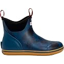 Xtratuf Men's 6 Inch Ankle Deck Boot, Navy/Rogue Wave, Size 12