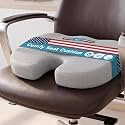 Xtreme Comforts Seat Cushions | Office Chair Cushions for Desk, Car, Wheelchair| Ergonomic Memory Foam Seat Cushion for Support &amp; Comfort | Helps Improve Sitting Posture for Work &amp; Body Relief