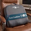 Xtreme Comforts Seat Cushions | Office Chair Cushions for Desk, Car, Wheelchair| Ergonomic Memory Foam Seat Cushion for Support &amp; Comfort | Helps Improve Sitting Posture for Work &amp; Body Relief