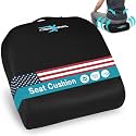 Xtreme Comforts Seat Cushions | Office Chair Cushions for Desk, Car, Wheelchair| Ergonomic Memory Foam Seat Cushion for Support &amp; Comfort | Helps Improve Sitting Posture for Work &amp; Body Relief (1 Pc)