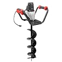 XtremepowerUS 1500W Electric Post Hole Digger Earth Auger with Reverse Function Dig Hole Fence Post Hole Digging, Tree Planting Include 6" Digging Auger Bit, 3/4" Shaft