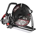 XtremepowerUS 3200W Electric 16" Concrete Cut Off Saw Wet/Dry Circular Saw Disc Cutter Guide Roller Masonry Brick Build-In Water Line with Blade