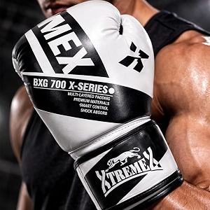 xtremex x-series boxing gloves premium boxing gloves for men and women training sparring and bag gloves for boxing mma and martial arts10oz black