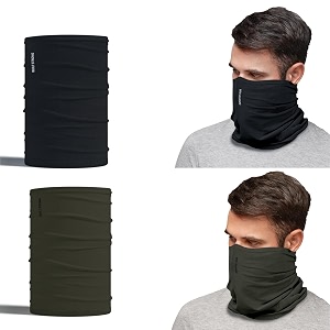xtrim bamboo bandana face mask for dust amp sun protection for men amp women face cover for multipurpose 100 organic breathable odour-free comfort fit thermoregulatory fabric