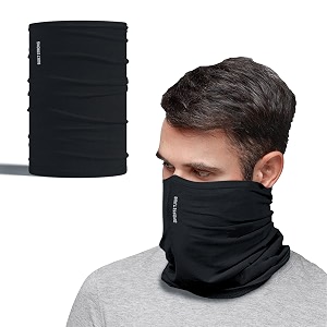 xtrim bamboo bandana face mask for dust amp sun protection for men amp women face cover for multipurpose 100 organic breathable odour-free comfort fit thermoregulatory fabric
