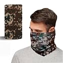 XTRIM Bamboo Bandana Face Mask for Dust &amp; Sun Protection for Men &amp; Women, Face Cover for Multipurpose, 100% Organic, Breathable, Odour-Free, Comfort Fit, Thermoregulatory Fabric