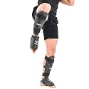 XTRIM Boxing Shin Guard with Secure Velcro Fit, High-Density Foam Padding