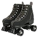 XUDREZ Cowhide Roller Skates for Women and Men High-Top Shoes Double-Row Design,Adjustable Classic Premium Roller Skates
